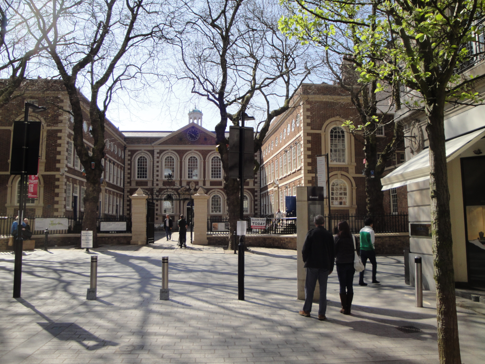 The old Bluecoat School.